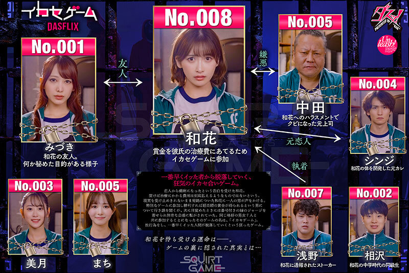 「AV版鱿鱼游戏」合演品番作品DASS-534介绍及预览-六集图